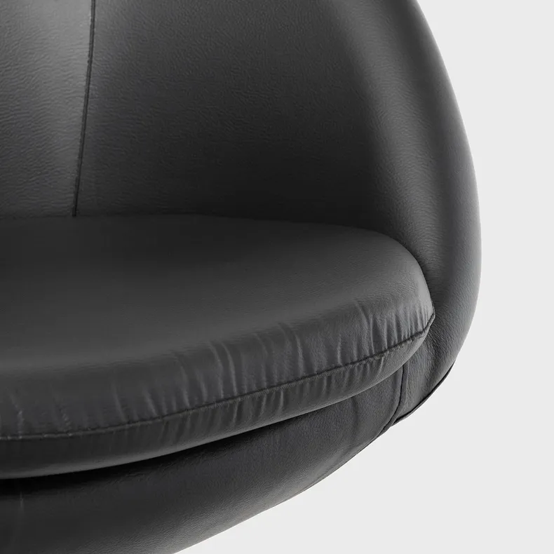IKEA SKRUVSTA СКРУВСТА, обертовий стілець, Ідхулт чорний 804.029.94 фото №3