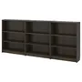 IKEA BILLY БІЛЛІ, комбінація з книжковою шафою, темно-коричневий під дуб, 240x28x106 см 795.818.21 фото