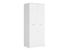 BRW Двухдверный шкаф Nepo Plus 80 см Plus белый, белый SZF2D-BI фото