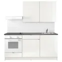 IKEA KNOXHULT КНОКСХУЛЬТ, кухня, белый глянец, 180x61x220 см 891.804.70 фото thumb №2