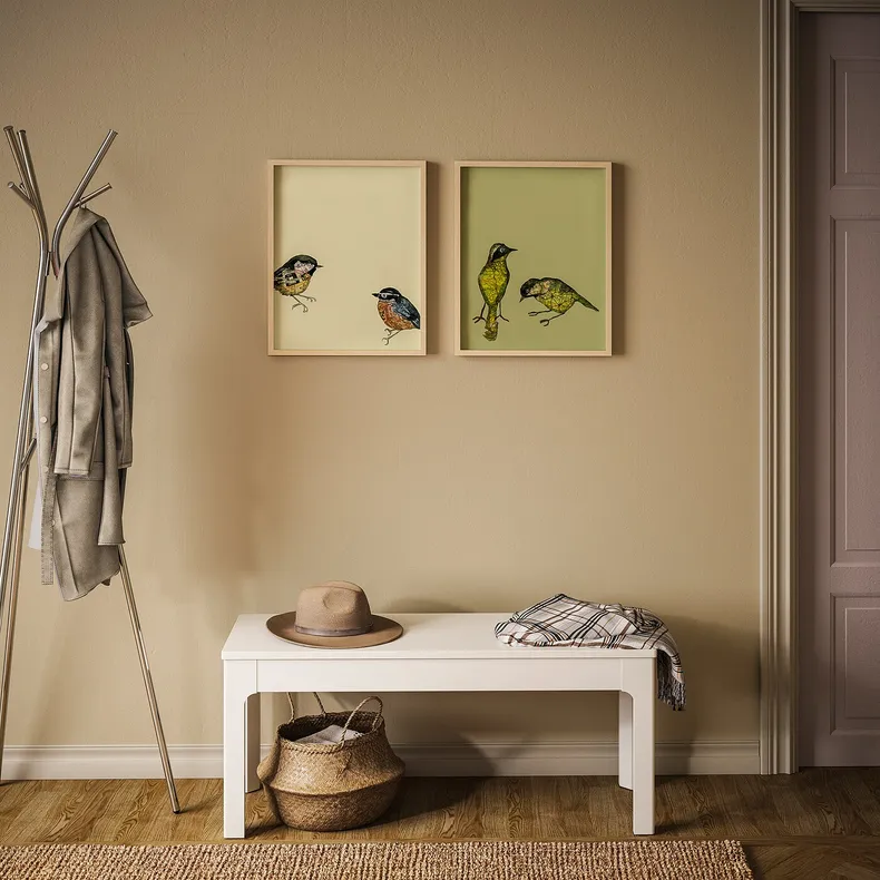 IKEA BILD БИЛЬД, постер, Городские птицы II, 40x50 см 304.360.34 фото №2