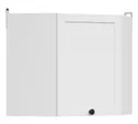 BRW Угловой верхний кухонный шкаф Junona Line 60 см левый/правый белый, белый GNWU/57_LP-BI/BI фото thumb №2