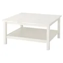 IKEA HEMNES ХЕМНЭС, журнальный стол, белая морилка, 90x90 см 101.762.87 фото thumb №1