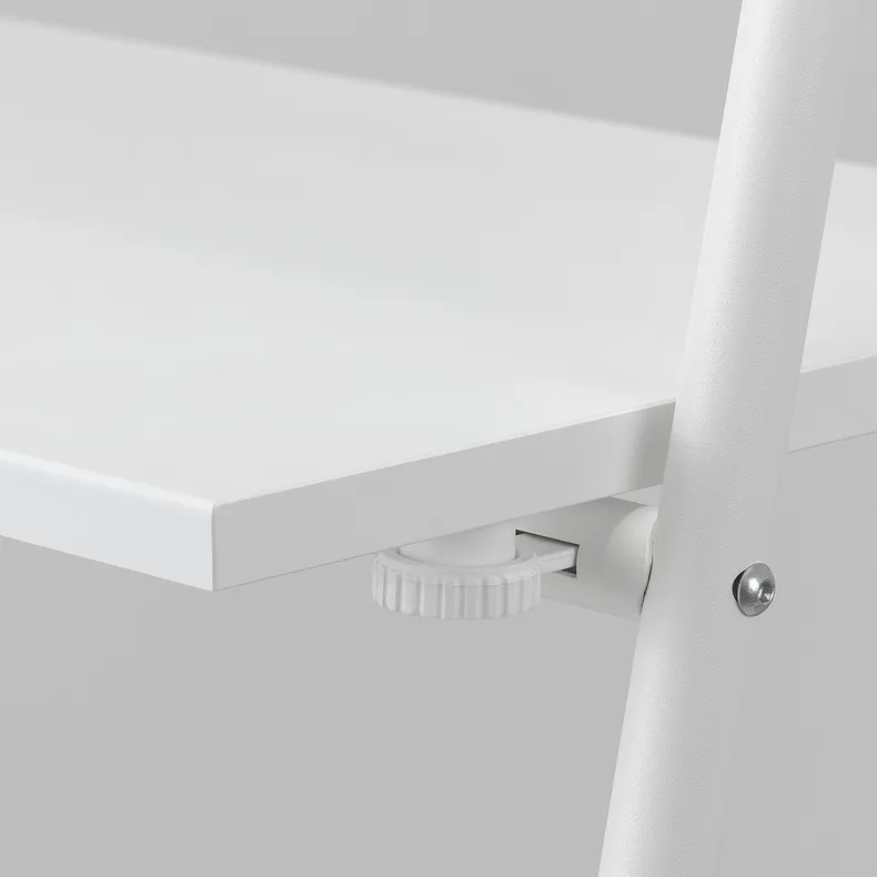 IKEA BJÖRKÅSEN БЬЁРКОСЕН, складной стол, белый, 59x35 см 605.264.05 фото №5