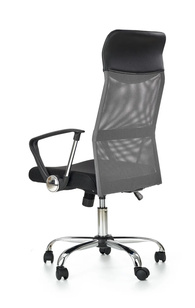 Крісло комп'ютерне офісне обертове HALMAR VIRE сірий фото №4