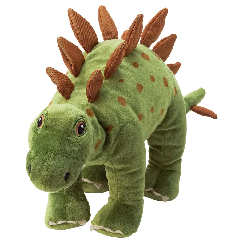 IKEA JÄTTELIK ЄТТЕЛІК, іграшка м’яка, динозавр/стегозавр, 50 см 404.711.78 фото №1