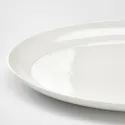IKEA FRÖJDEFULL ФЬЁДЕФУЛЛ, тарелка, белый, 34x26 см 505.197.40 фото thumb №2