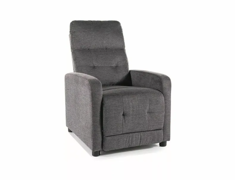 Крісло розкладне SIGNAL OTUS Brego, тканина: сірий фото №2
