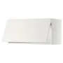 IKEA METOD МЕТОД, навесной горизонтальный шкаф, белый / белый, 80x40 см 693.944.72 фото
