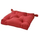 IKEA MALINDA МАЛІНДА, подушка на стілець, темно-червоний, 40/35x38x7 см 105.728.00 фото thumb №1