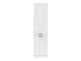 BRW Базовый шкаф для кухни Junona Line высотой 50 см правый мел глянец, белый/мелкозернистый белый глянец D2D/50/195_P-BI/KRP фото