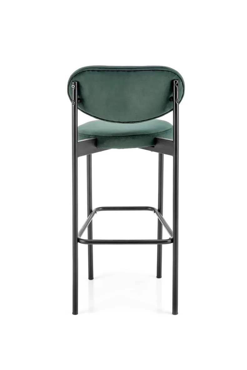 Барний стілець, хокер HALMAR H108 темно-зелений фото №6