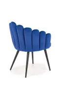 Кухонний стілець HALMAR K410 темно-синій фото thumb №4