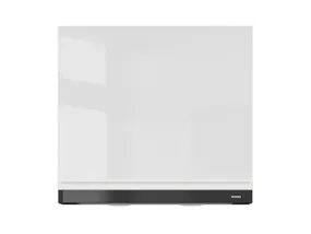 BRW Верхний шкаф для кухни Sole 60 см с вытяжкой белый глянец, альпийский белый/глянцевый белый FH_GOO_60/50_O_FL_BRW-BAL/BIP/CA фото