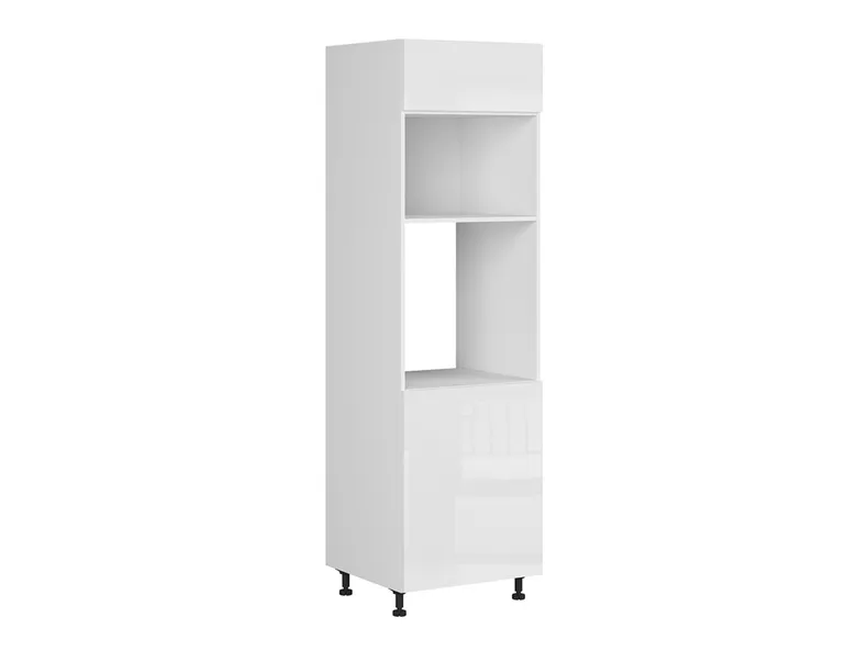 BRW кухонна шафа для вбудованої духовки Tapo Specjal висотою 60 см ліва біла екрю, альпійський білий/екрю білий FK_DPS_60/207_L/O-BAL/BIEC фото №2