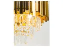 BRW Четырехпозиционный металлический подвесной светильник Valetta в золотом цвете 092941 фото thumb №2