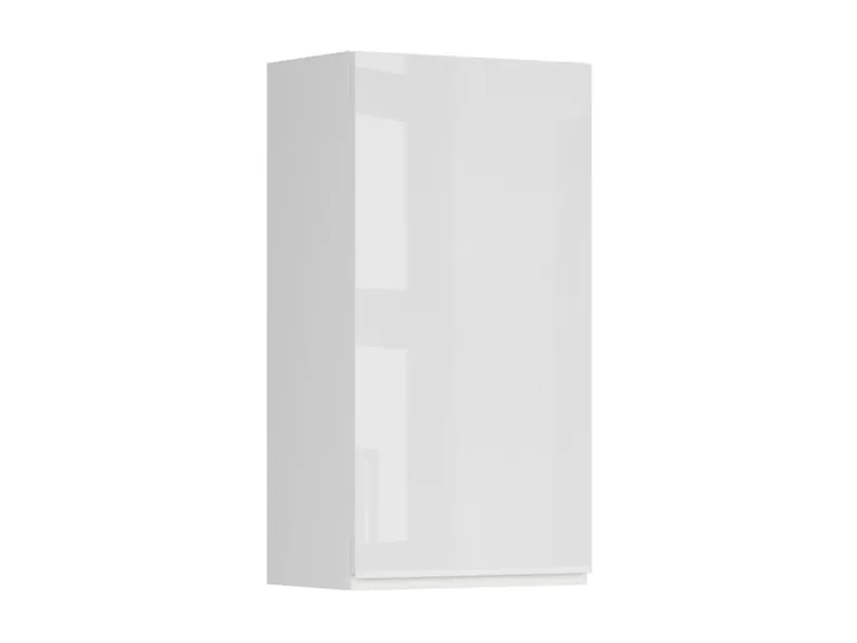 BRW Верхний кухонный шкаф 50 см слева белый глянец, альпийский белый/глянцевый белый FH_G_50/95_L-BAL/BIP фото №2