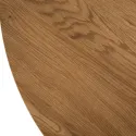Стол кухонный круглый MEBEL ELITE TEO, 100 см, Золотой дуб фото thumb №9