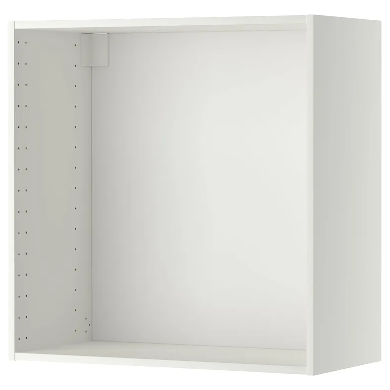 IKEA METOD МЕТОД, каркас навесного шкафа, белый, 80x37x80 см 702.055.26 фото №1