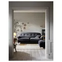 IKEA ESSEBODA ЕССЕБОДА, 3-місний диван, КНЕБЕКК / антрацит береза 494.435.29 фото thumb №2