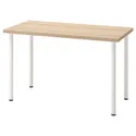 IKEA LAGKAPTEN ЛАГКАПТЕН / ADILS АДІЛС, письмовий стіл, під білений дуб / білий, 120x60 см 794.168.74 фото thumb №1