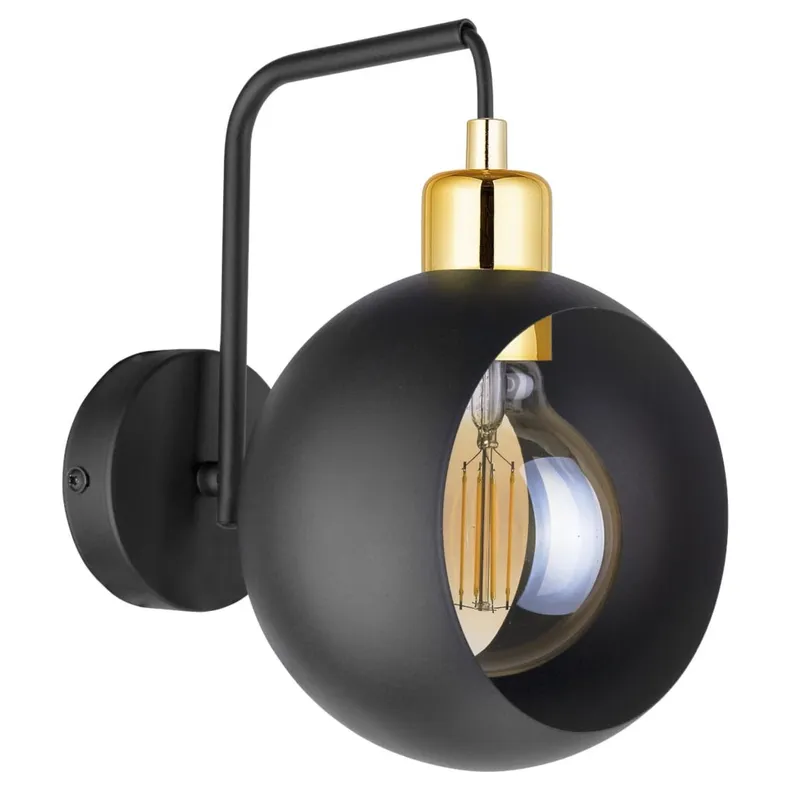 BRW Настенный светильник для столовой Cyclop 2750 TK Lighting в форме металлического шара 072740 фото №1