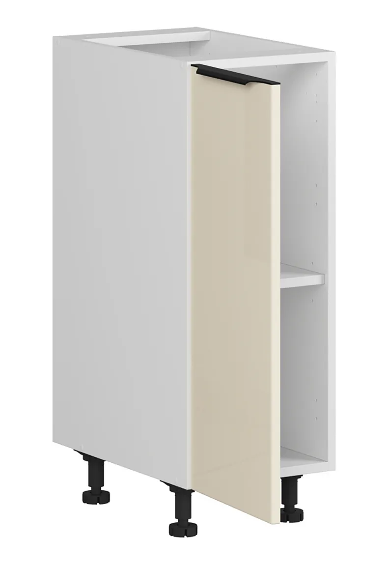 BRW Sole L6 30 см левый кухонный шкаф магнолия жемчуг, альпийский белый/жемчуг магнолии FM_D_30/82_L-BAL/MAPE фото №3