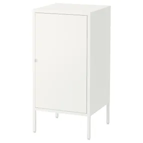 IKEA HÄLLAN ХЭЛЛАН, комбинация для хранения с дверцами, белый, 45x47x92 см 192.913.15 фото