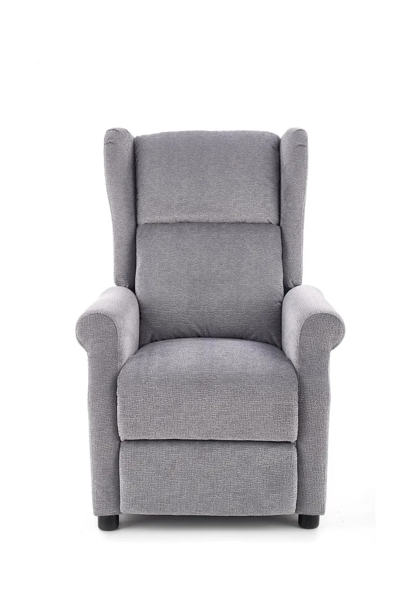 Крісло з масажною функцією HALMAR AGUSTIN M сірий фото №11