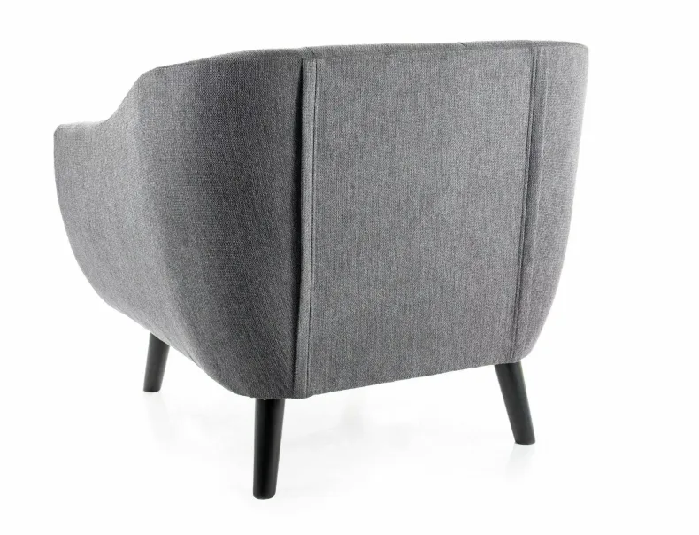 Кресло мягкое SIGNAL ELITE 1 Brego, ткань: серый / венге фото №3
