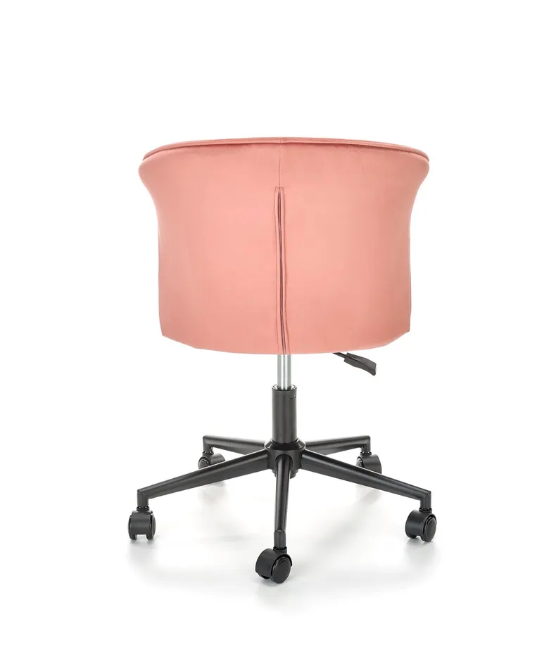 Крісло офісне обертове HALMAR PASCO, рожевий оксамит фото №9