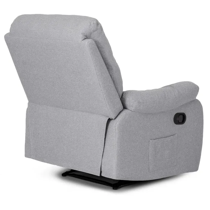 Масажне крісло MEBEL ELITE INTER 2, тканина: сірий фото №13