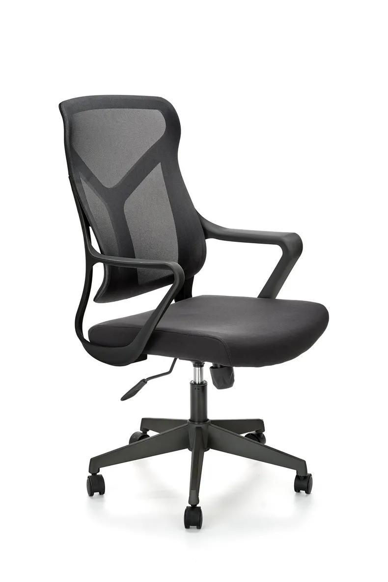 Крісло комп'ютерне офісне обертове HALMAR SANTO, чорне фото №11