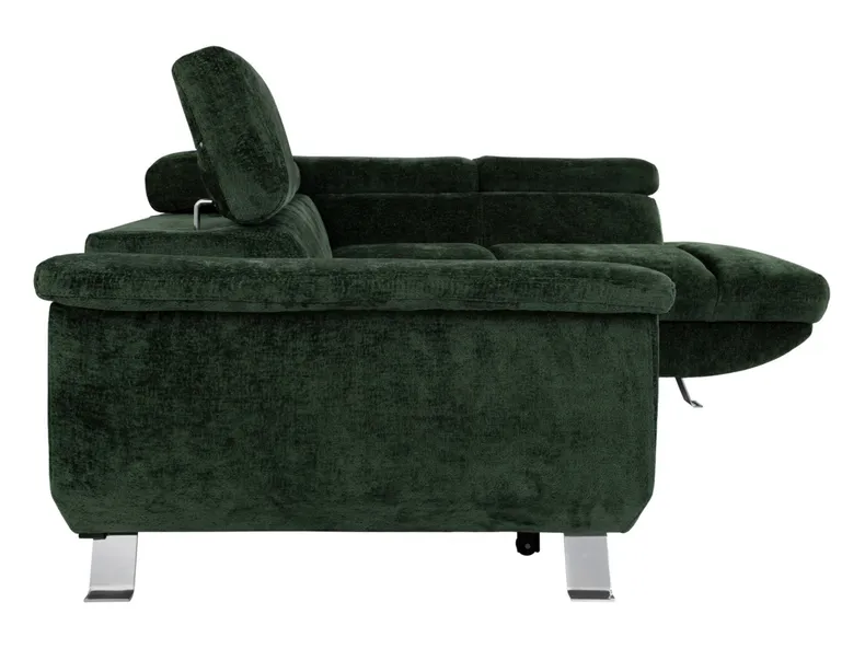 BRW Правобічний кутовий диван Rockford зі спальним місцем і ящиком для зберігання, зелений синель, Симфонія 11 NA-ROCKFORD-2F_BL-GB_BBEF51 фото №7