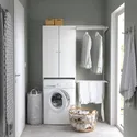 IKEA NYSJÖN НЮШЁН, шкаф для стиральной машины, белый, 65x190 см 104.964.77 фото thumb №3
