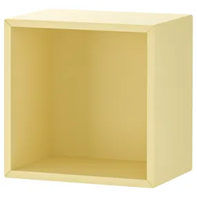 IKEA EKET ЭКЕТ, шкаф, бледно-жёлтый, 35x25x35 см 805.562.36 фото