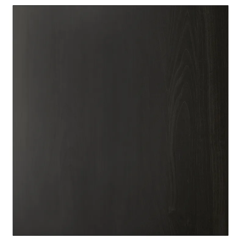 IKEA LAPPVIKEN ЛАППВИКЕН, дверь, черно-коричневый, 60x64 см 802.916.70 фото №1