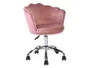 Стул офисный бархатный поворотный SIGNAL ROSE Velvet, Bluvel 52 - античный розовый фото