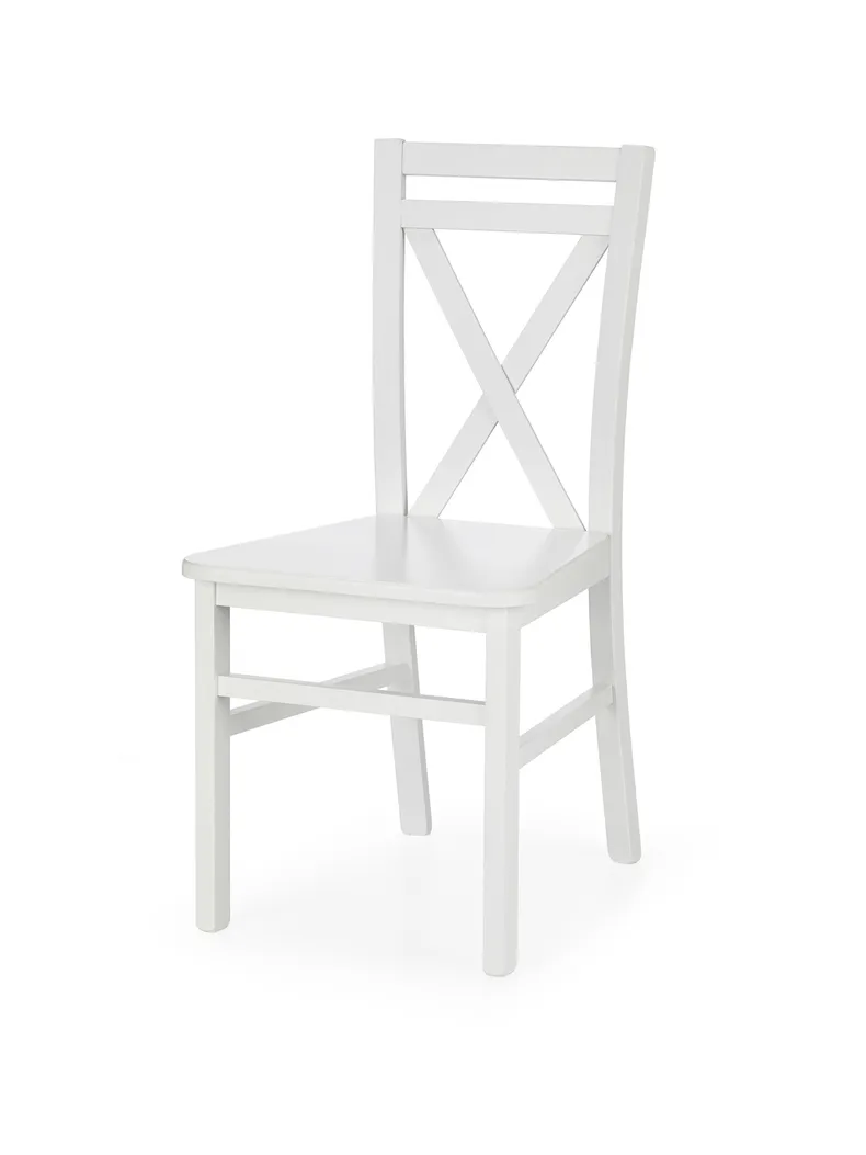 Кухонний стілець HALMAR DARIUSZ 2 білий фото №1