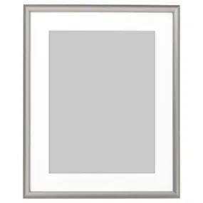 IKEA SILVERHÖJDEN СІЛВЕРХОЙДЕН, рамка, срібло, 40x50 см 002.917.87 фото