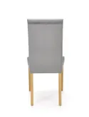 Кухонний стілець HALMAR DIEGO 3 дуб медовий/стіло-сірий фото thumb №2
