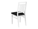 BRW Крісло з велюровою оббивкою Hesen чорне/біле, білий/чорний TXK_HESEN-TX098-1-SOLAR_99_BLACK фото thumb №4