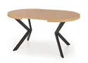 Складной стол HALMAR PERONI 100-250x100 см золотой дуб - черный фото thumb №21