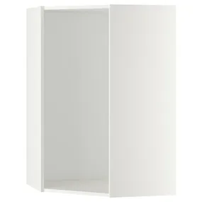 IKEA METOD МЕТОД, каркас навесного углового шкафа, белый, 68x68x100 см 702.152.81 фото
