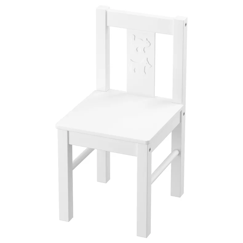 IKEA KRITTER КРІТТЕР, дитячий стілець, білий 401.536.99 фото №1