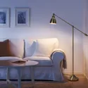 IKEA BAROMETER БАРОМЕТР, светильник напольн / для чтения, цвет латуни 303.580.50 фото thumb №2