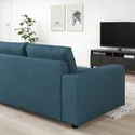 IKEA VIMLE ВІМЛЕ, 2-місний диван-ліжко, з широкими підлокітниками / темно-синій 495.369.53 фото thumb №3