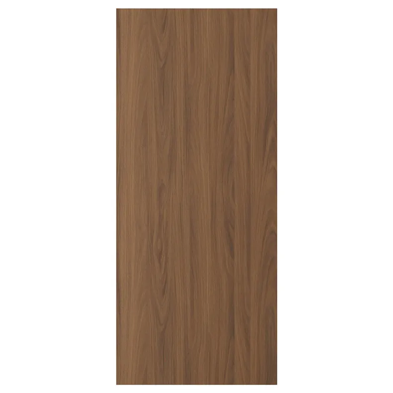 IKEA TISTORP ТІСТОРП, дверцята, коричневий горіх, 60x140 см 505.584.92 фото №1