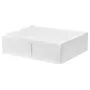 IKEA SKUBB СКУББ, коробка для зберігання, білий, 69x55x19 см 902.949.89 фото
