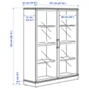 IKEA LANESUND ЛАНЕСУНД, шафа, сіро-коричневий, 282x47x152 см 695.147.28 фото thumb №3